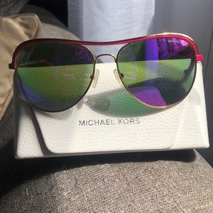 Micheal Kors pink aviators